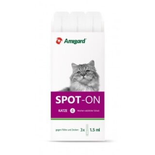 Amigard Spot-on Katze Dreierpackung
