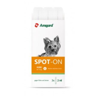 Amigard Spot-on-Hund <15kg Dreierpackung