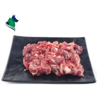 Barf Rindfleisch durchwachsen geschnitten