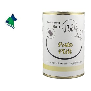 Fleischdose Pute PUR (400g)