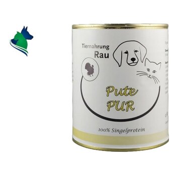 Fleischdose Pute PUR (800g)
