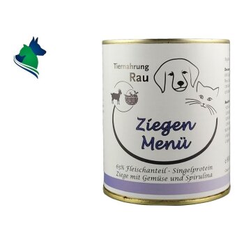 Fleischdose Ziegen Menü (800g)