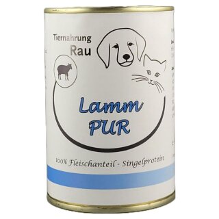 Fleischdose Lamm PUR (400g)
