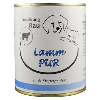 Fleischdose Lamm PUR (800g)