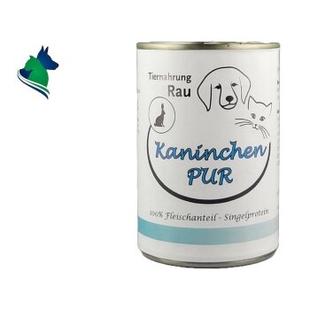Fleischdose Kaninchen PUR (400g)
