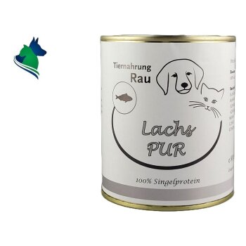 Fleischdose Lachs PUR (800g)