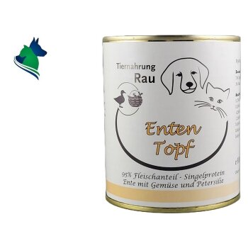 Fleischdose Enten Topf (800g)