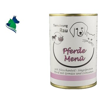 Fleischdose Pferde Menü (400g)