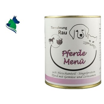 Fleischdose Pferde Menü (800g)