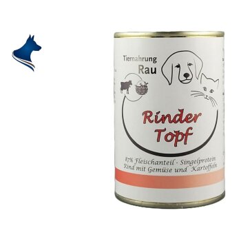 Fleischdose Rinder Topf (400g)