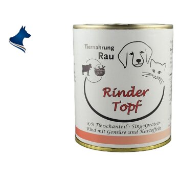 Fleischdose Rinder Topf (800g)