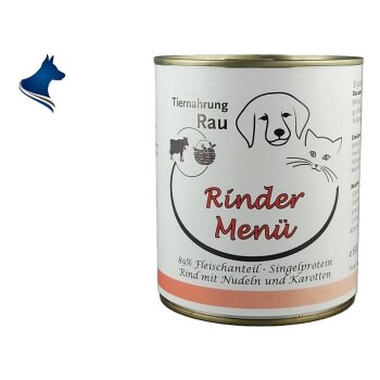 Fleischdose Rinder Menü (800g)