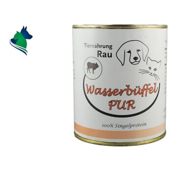 Fleischdose Wasserbüffel PUR (800g)