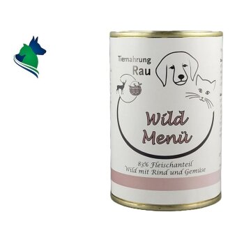 Fleischdose Wild Menü (400g)