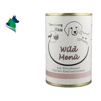 Fleischdose Wild Menü (400g)