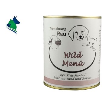 Fleischdose Wild Menü (800g)