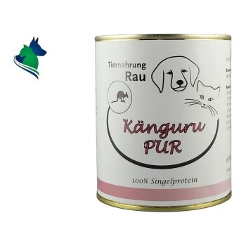 Fleischdose Känguru PUR (800g)
