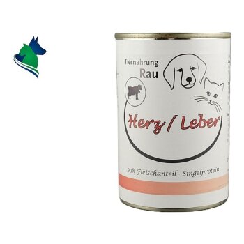 Fleischdose Herz / Leber (400g)