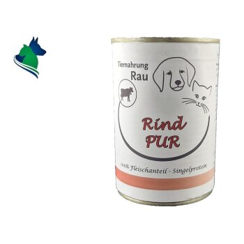 Fleischdose Rind PUR (400g)
