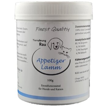 Appetizer Lamm (100g)