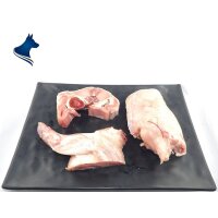 Barf Kaninchenfleisch am Knochen  (1000g)