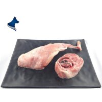 Barf Kaninchenfleisch am Knochen  (1000g)