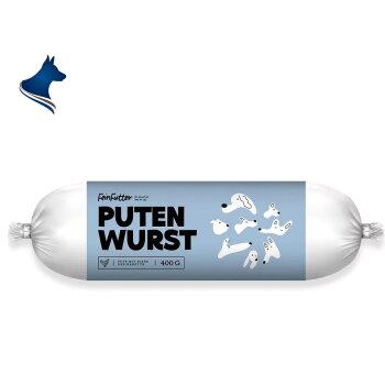 Fleischwurst Pute mit Hirse und Karotten (800g)