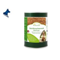 Fleischknochenmehl Hirsch pur (1000g)