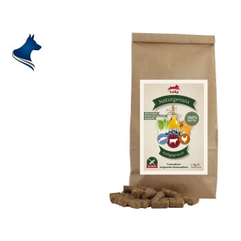 Naturgenuss kaltgepresst Rind/Huhn/Forelle (1kg)