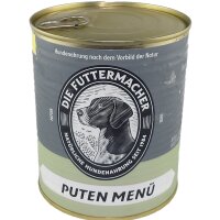 Fleischdose Pute Menü (800g)