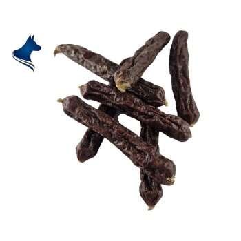 Jausenwürstl Ziege Hagebutte (150g)