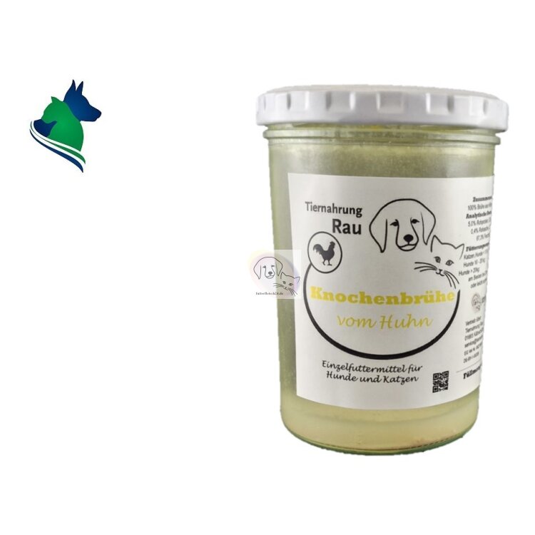 Hühnerbrühe mit Gemüse und Fleischeinlage (400ml), 4,50