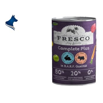 Fleischdose Complete Plus Kaninchen mit Rind (400g)