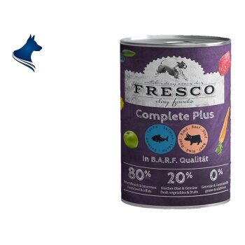 Fleischdose Complete Plus Lachs mit Rind (400g)