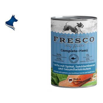 Fleischdose Complete Menü Lachs (400g)