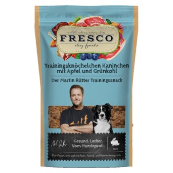 Martin Rütter Trainingsknöchelchen Kaninchen mit Apfel und Grünkohl (150g)