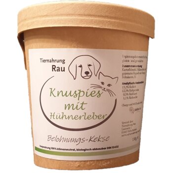 Knuspies mit Hühnerleber (150g)
