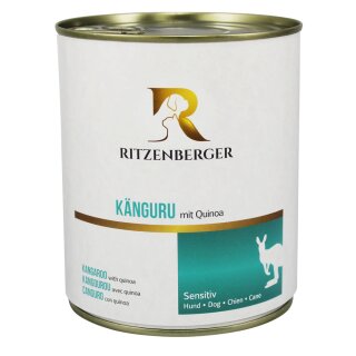 Fleischdose Känguru mit Quinoa (800g)