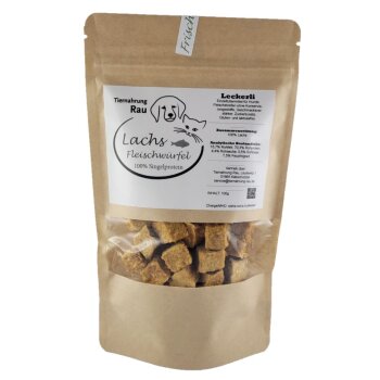 Lachs Würfel (100g)