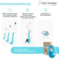Zeckenhaken Tick Twister (blau)
