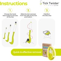 Zeckenhaken Tick Twister (gr&uuml;n)