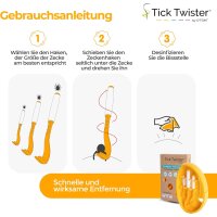 Zeckenhaken Tick Twister (orange)