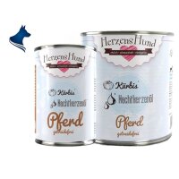 Fleischdose Pferd mit Bio-Kürbis - getreidefrei