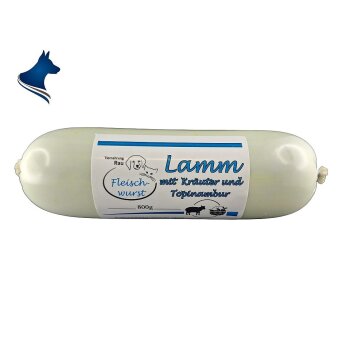 Fleischwurst Lamm mit Topinambur & Kräuter (400g)