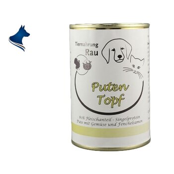 Fleischdose Puten Topf (400g)