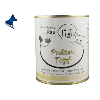 Fleischdose Puten Topf (800g)