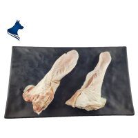 Barf Ziegenohren mit Fell (2 Stück)