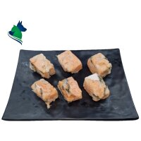 Barf Lachswürfel (500g)