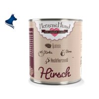 Fleischdose Hirsch mit Bio-Gemüse (800g)