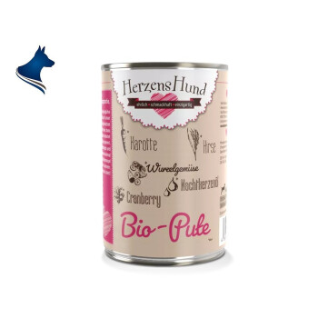 Fleischdose Bio-Pute mit Gemüse (400g)